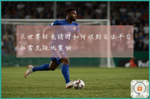 买世界杯竞猜时如何识别合法平台和常见踩坑案例